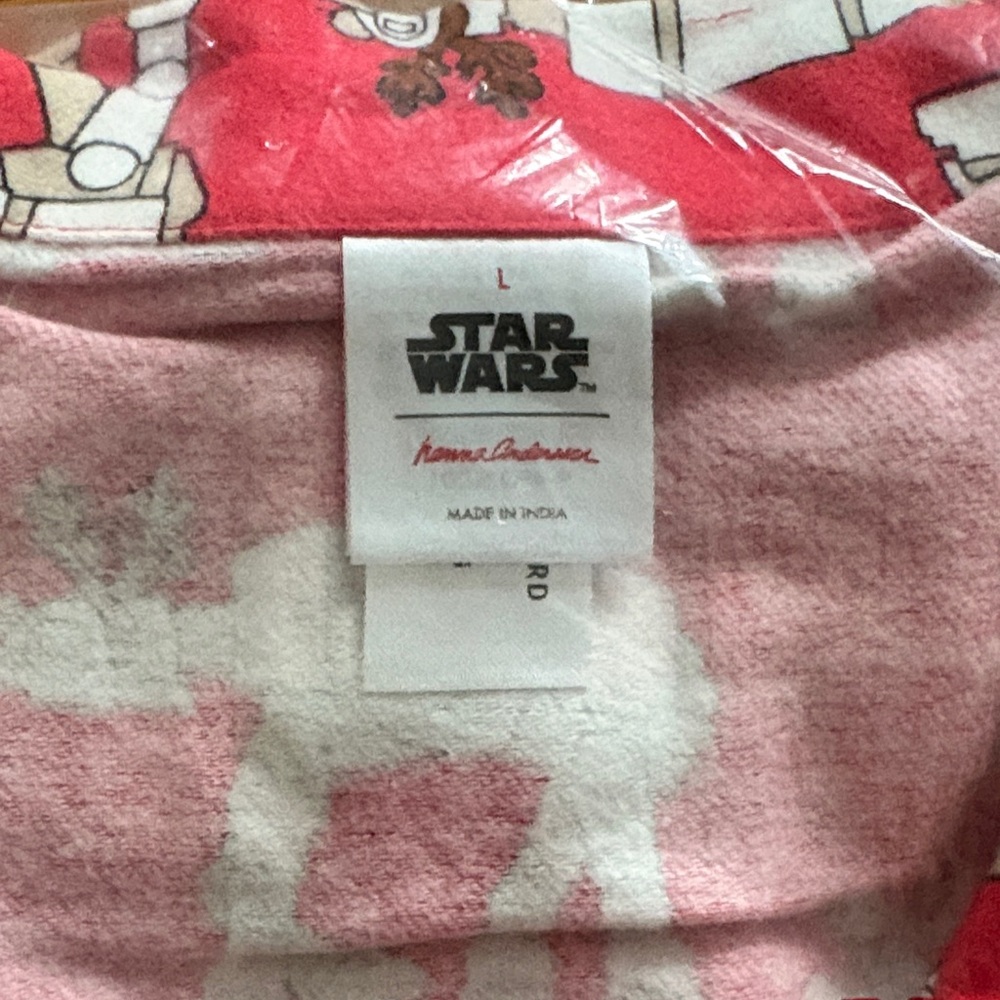 Hanna Andersson Red AT-AT Print Pajama Top - Picture 2 of 5